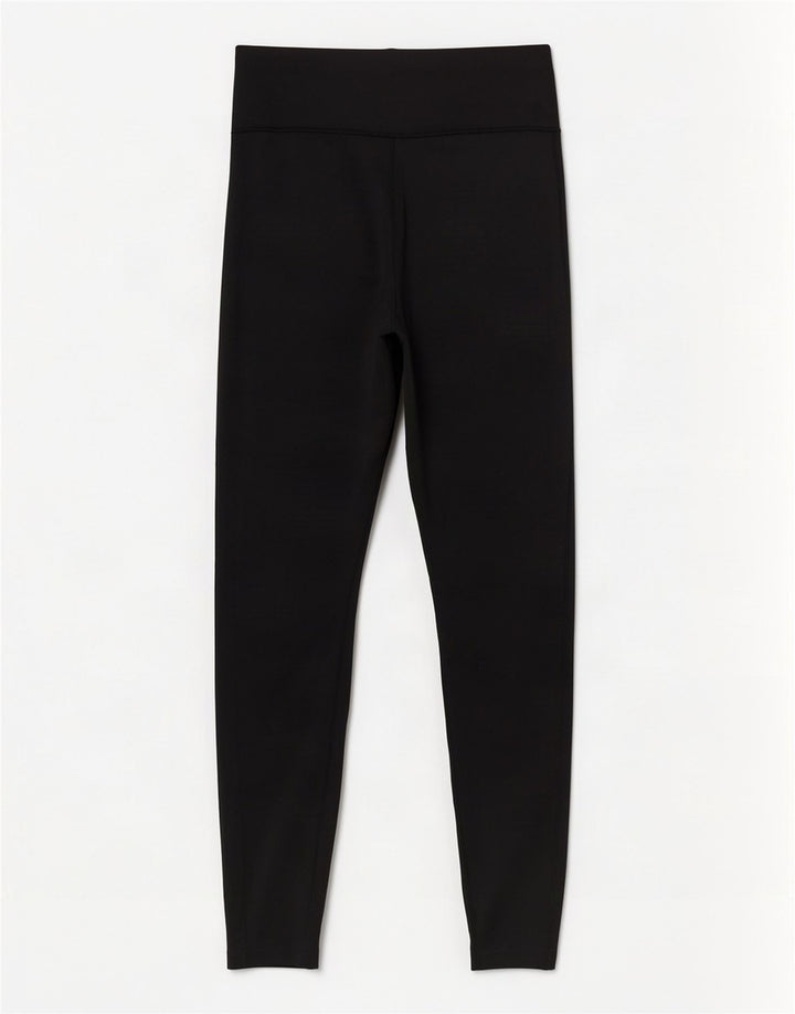 Nike Leggings cortos Dri Fit para mujer UK 44 Mediano Negro Poliéster