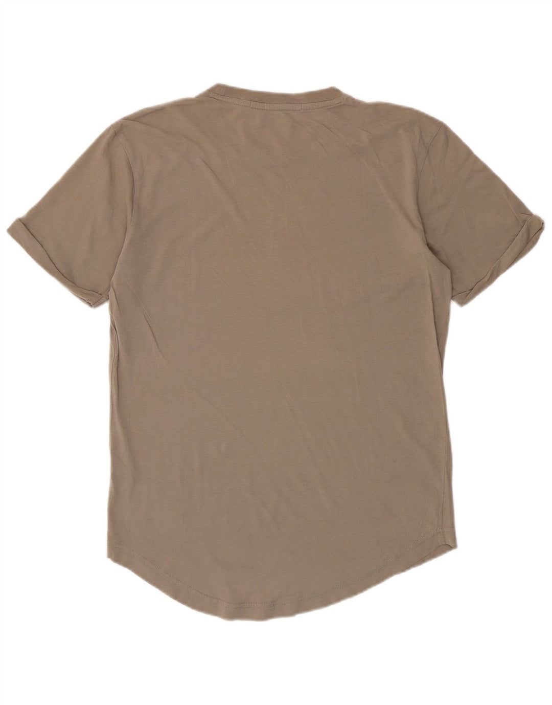 CALVIN KLEIN JEANS Mens T-Shirt Top Small Grey Cotton