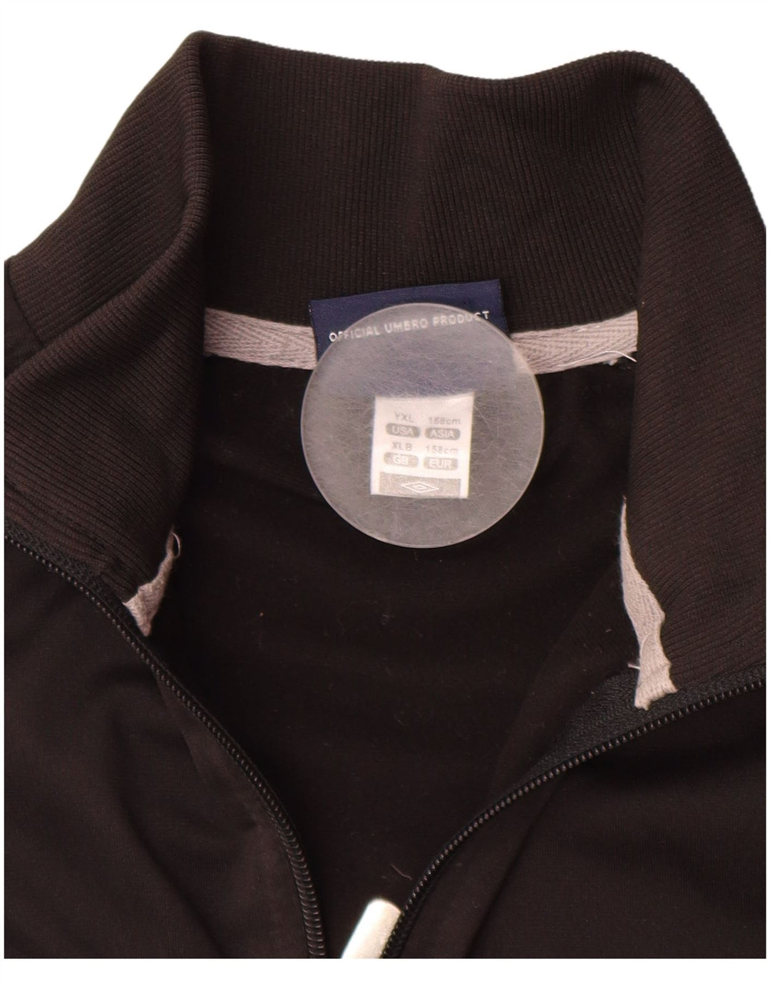 UMBRO Chaqueta Chándal Niño 12-13 Años XL Negro Poliéster