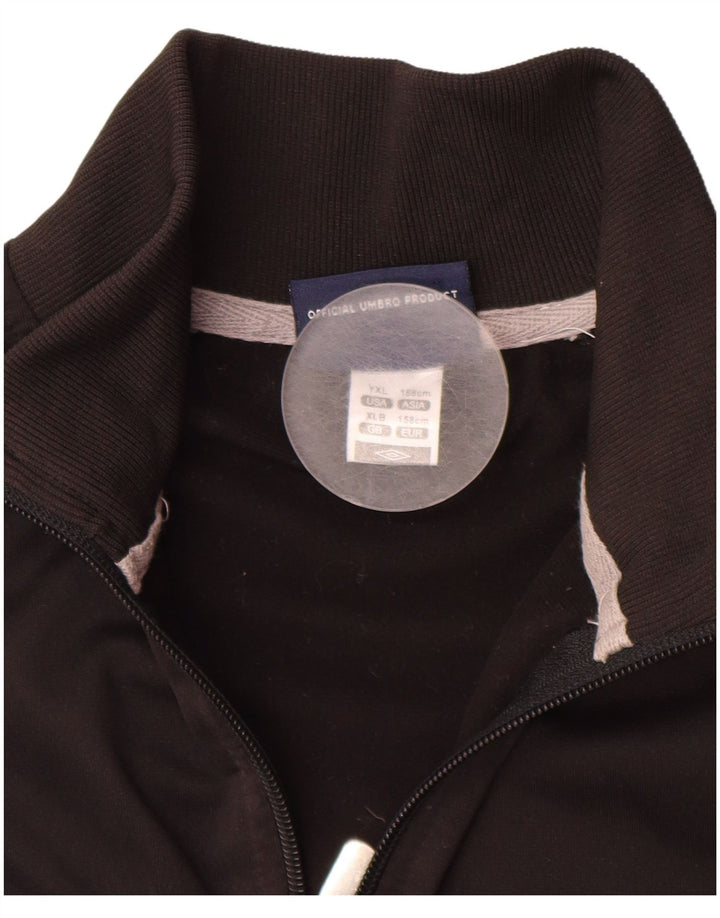 UMBRO Chaqueta Chándal Niño 12-13 Años XL Negro Poliéster