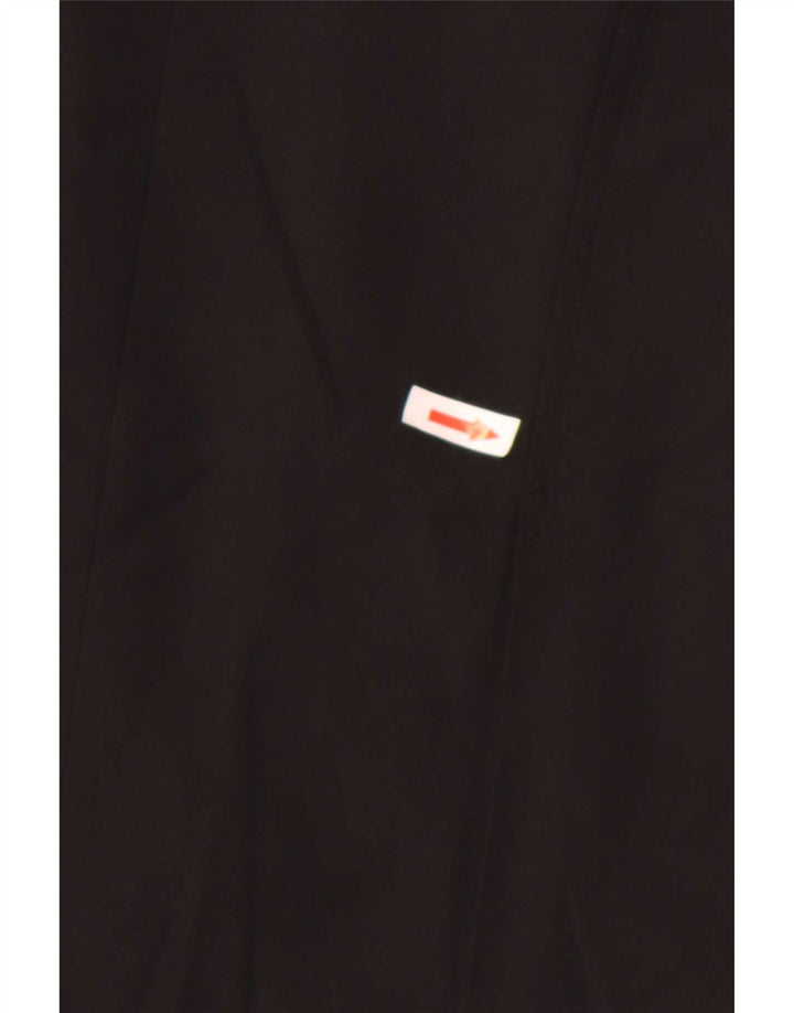 Guess Chaqueta tipo blazer corta para mujer UK 12 Mediana Poliéster negro