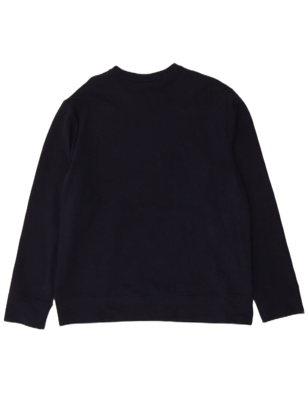 Reebok Hombre Sudadera Jumper Grande Azul Marino Algodón