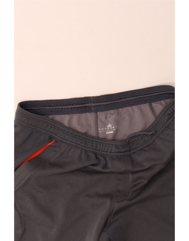 Pantalones cortos deportivos ADIDAS Climalite para hombre Poliéster gris medio