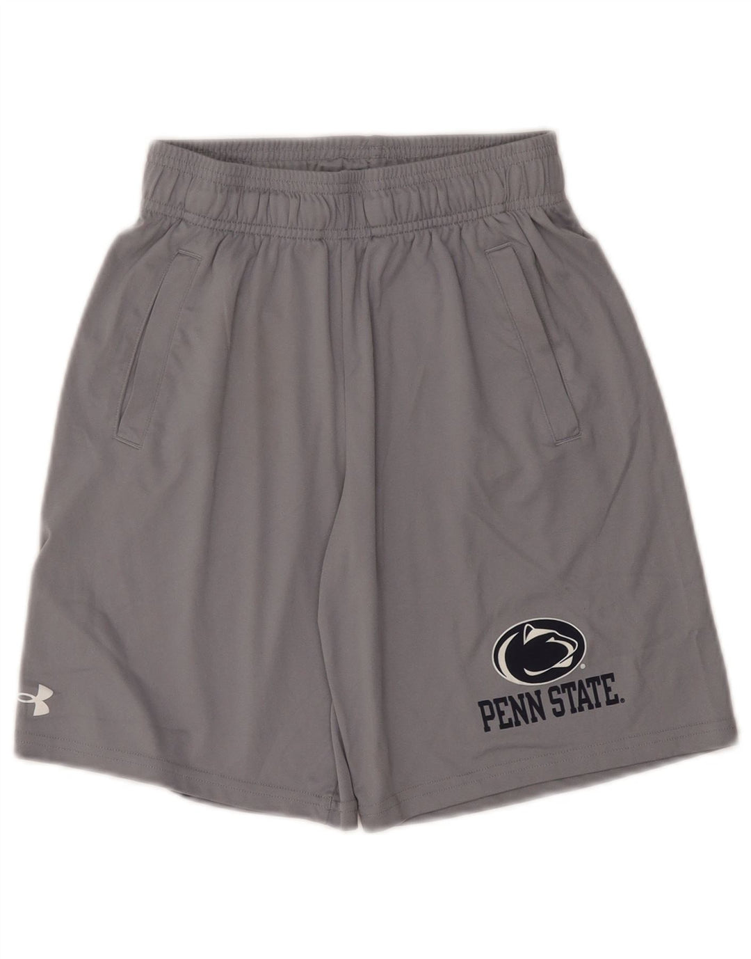 UNDER ARMOUR Pantalones cortos deportivos Penn State Graphic para niños 11-12 años Grande Gris