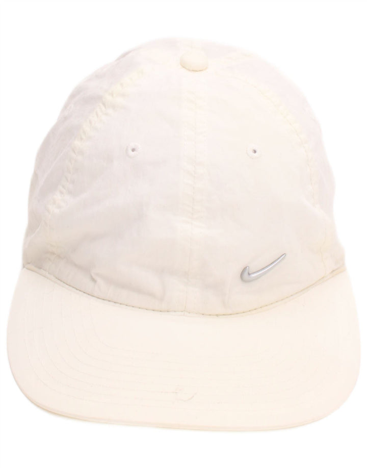 Gorra De Béisbol Nike Mujer Talla Única Blanco Algodón Deportes