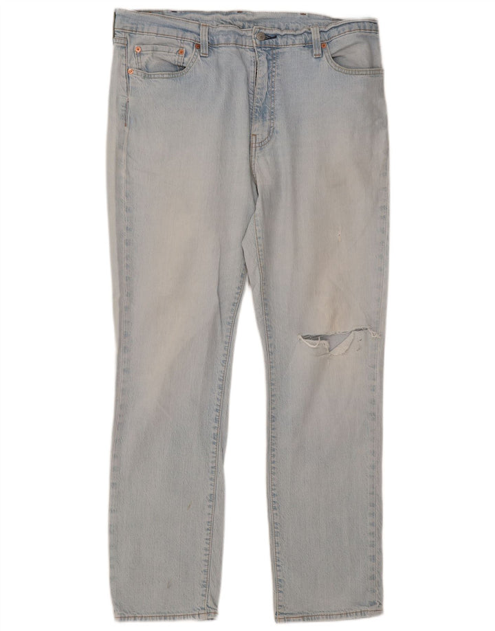 Levi's Mens 511 Vaqueros Slim Desgastados W38 L32 Algodón Azul