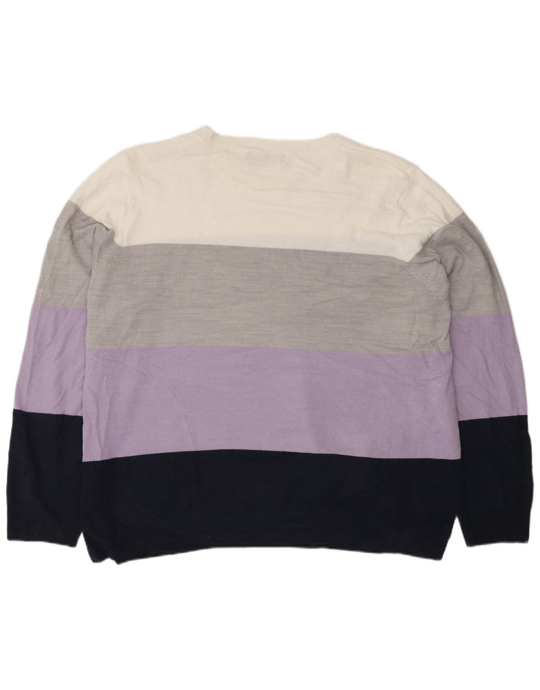 Marks & Spencer Suéter de Cuello Redondo para Mujer UK 22 2XL Multicolor