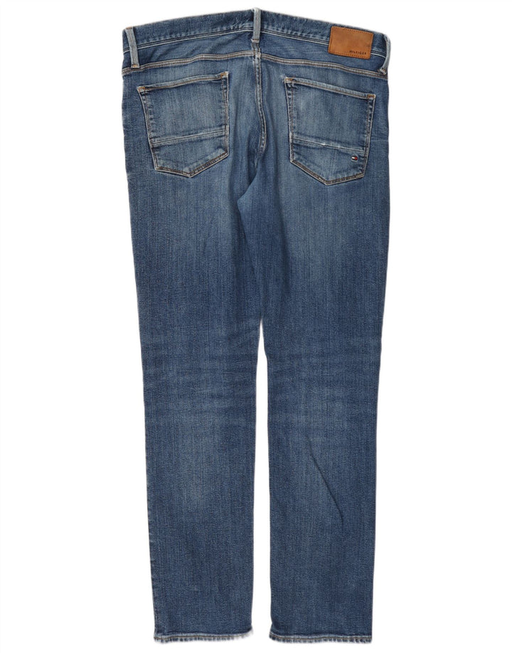 Tommy Hilfiger Vaqueros ajustados para hombre W36 L30 Algodón azul
