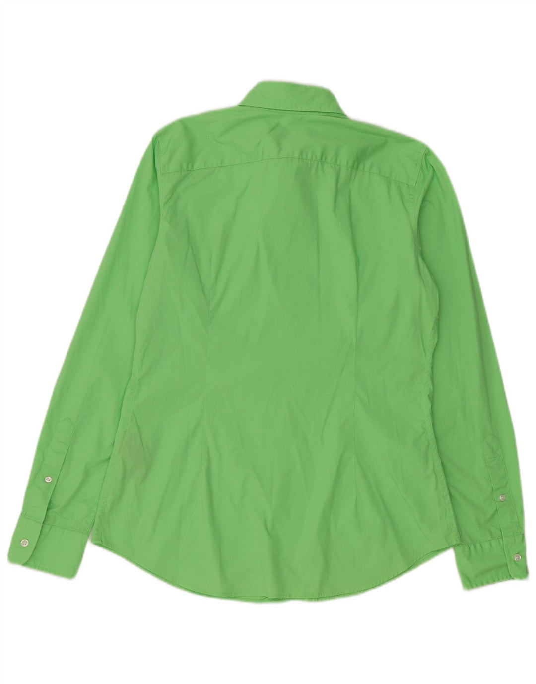 POLO RALPH LAUREN Camisa para mujer US 10 Grande Algodón Verde