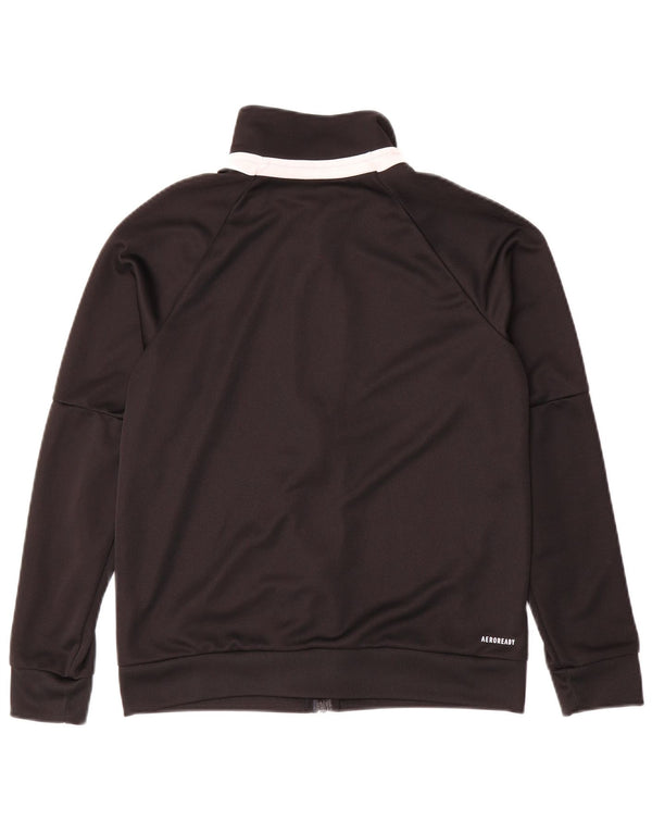 Adidas - Chaqueta de chándal Aeroready para niños, 13-14 años, color negro