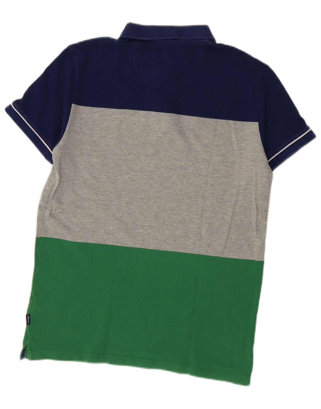 Wrangler Polo De Hombre De Algodón Color Block Medium Multicolor