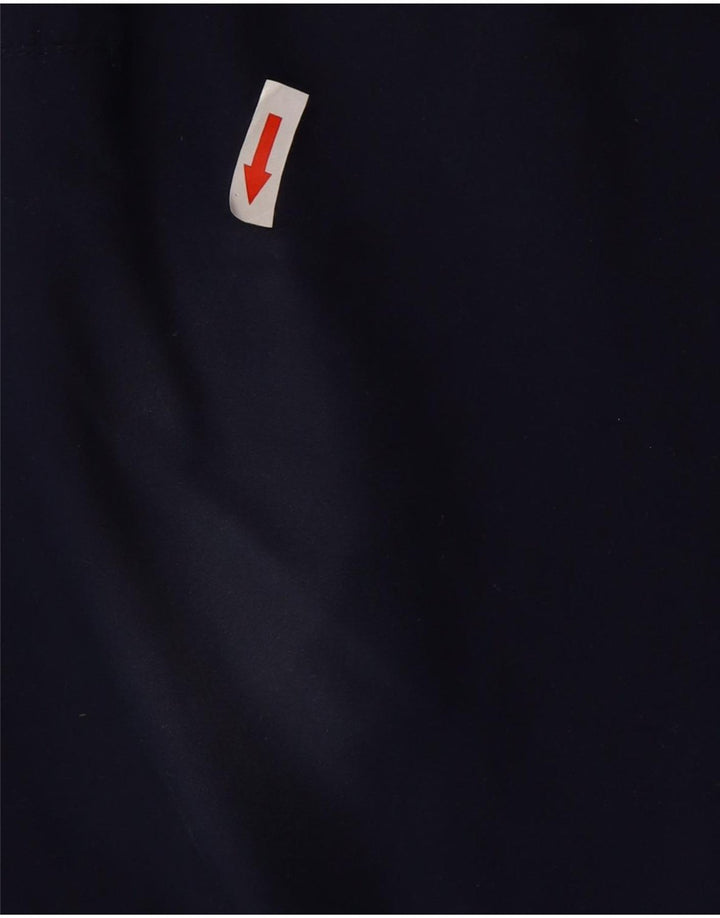 Puma - Pantalón de chándal para hombre, talla grande, nailon azul marino