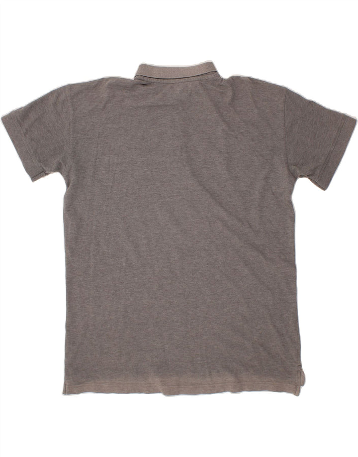 LEE Mens Polo Shirt XL Grey Cotton Vintage Lee and Second-Hand Lee from Messina Hembry 