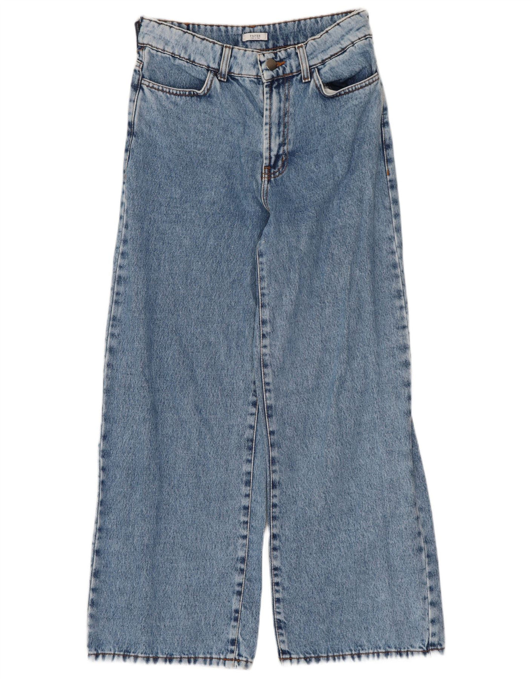Vaqueros de pierna ancha para mujer de Paper W26 L25 Azul