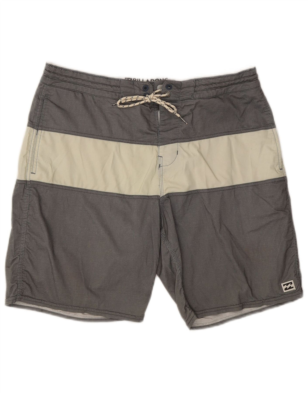 Bañador Billabong Hombre De Algodón Color Block Gris Medio