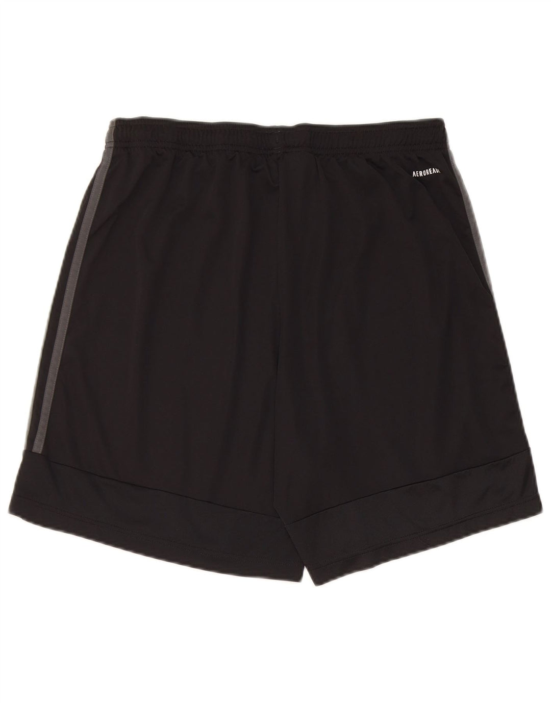 Adidas - Pantalones cortos deportivos Aeroready para hombre, tamaño grande, poliéster negro