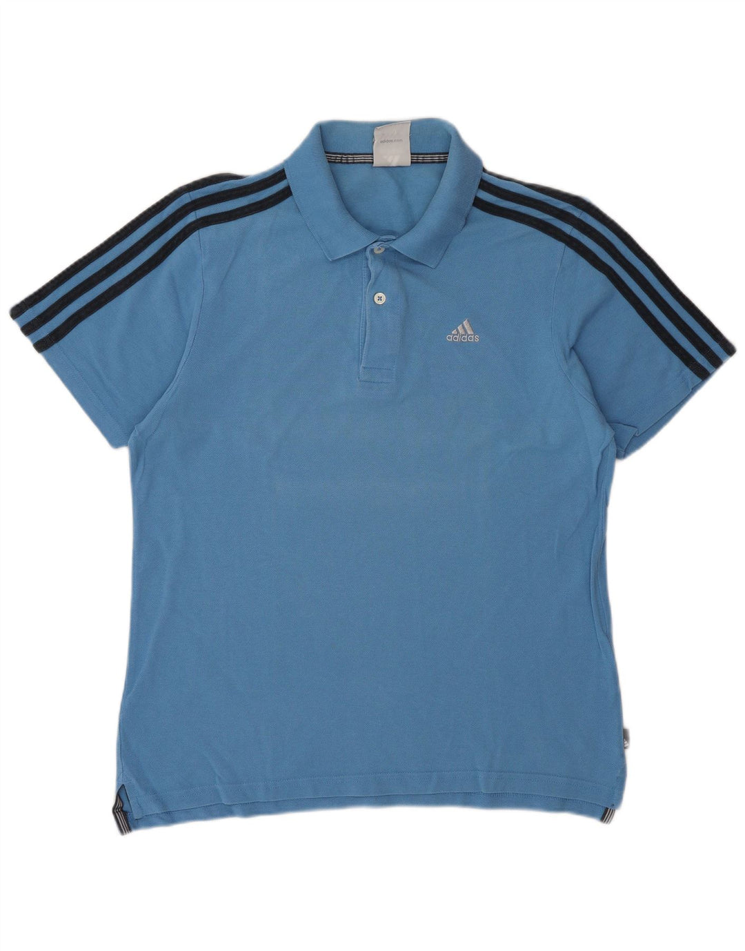 Polo ADIDAS Hombre Algodón Azul Medio