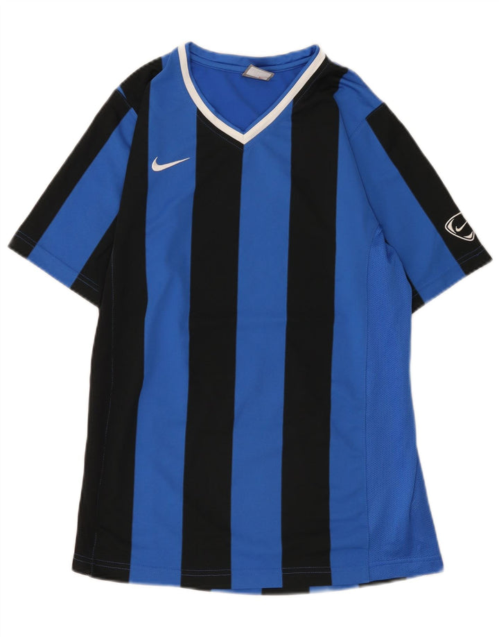 Nike Camiseta Niño Top 13-14 Años XL Azul Rayas Poliéster