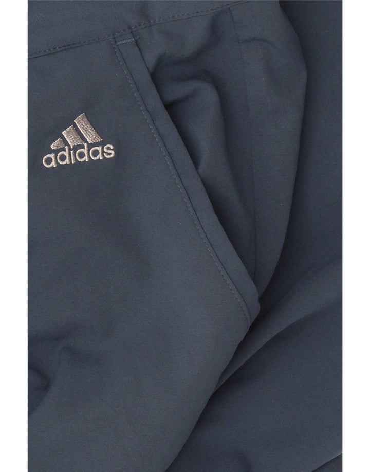 Pantalón Chino Slim Adidas Hombre W36 L30 Azul Marino Poliéster