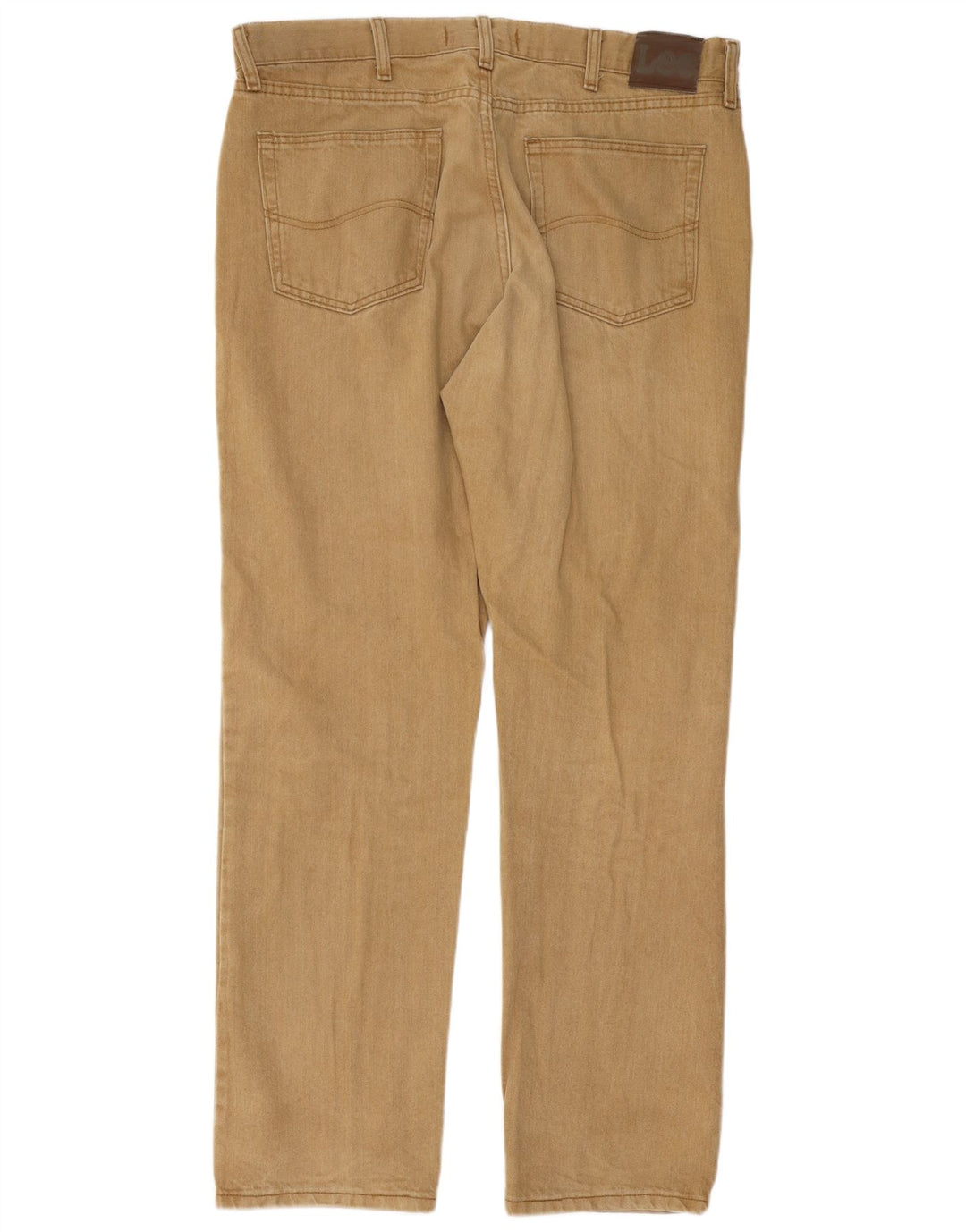 Lee Vaqueros Rectos De Corte Regular Para Hombre W38 L32 Algodón Marrón