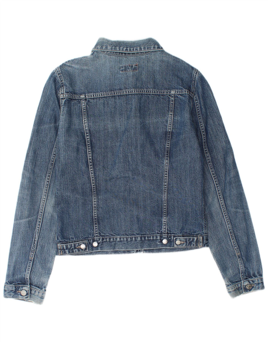 Carrera Chaqueta vaquera para mujer UK 12 Algodón azul medio