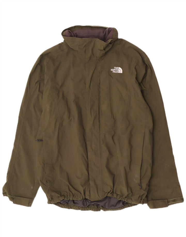 The North Face Chaqueta cortavientos para hombre UK 40 Large Nylon verde