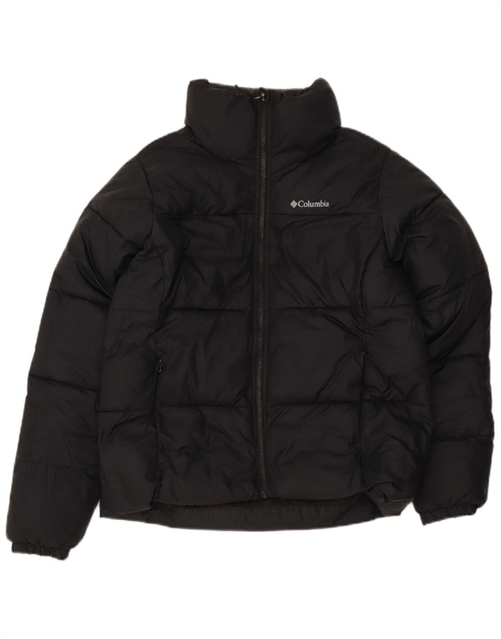 Columbia Chaqueta acolchada para hombre ES 38 Mediana Poliéster negro