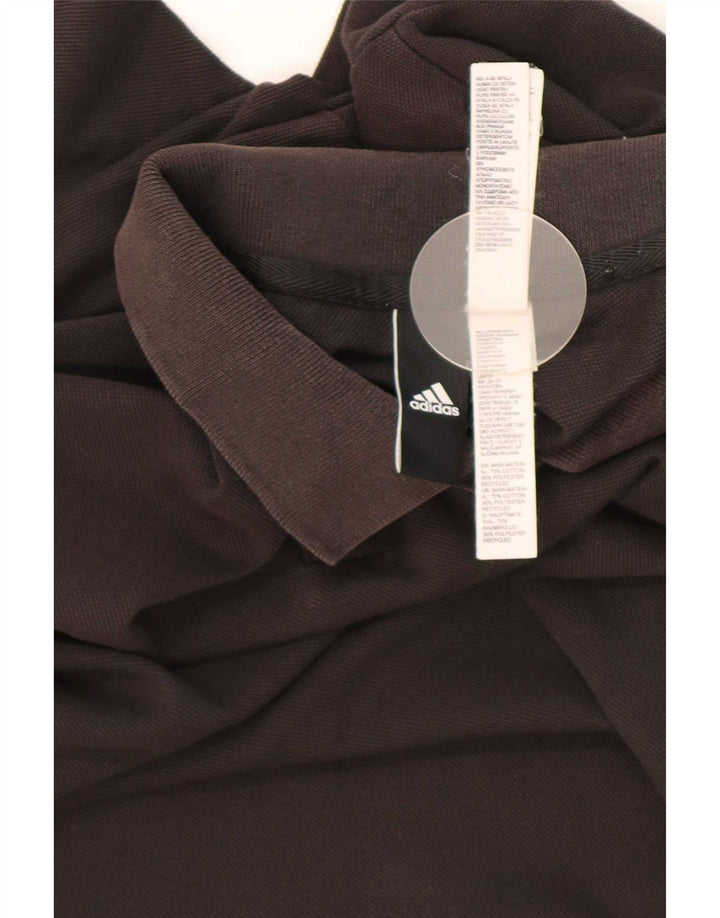 Adidas Polo Hombre Pequeño Algodón Negro