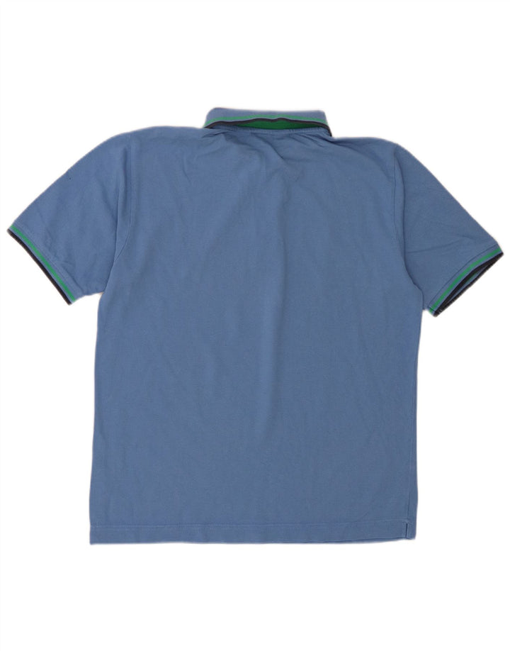 Polo Kappa Hombre Small Azul Algodón