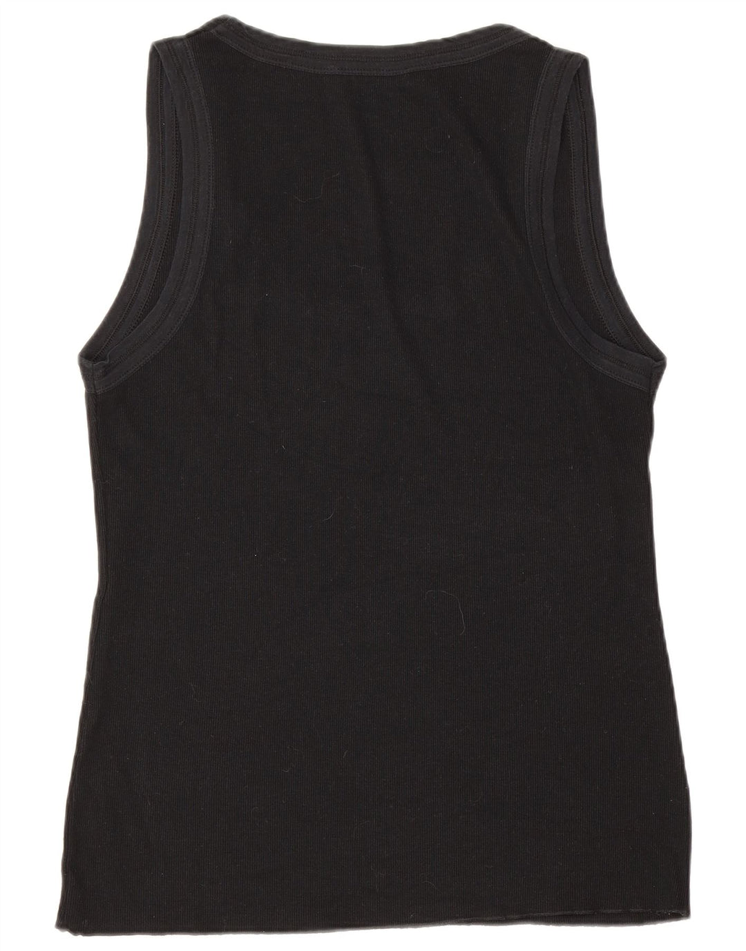 Zara Mujer Chaleco Top Reino Unido 44 Grande Negro
