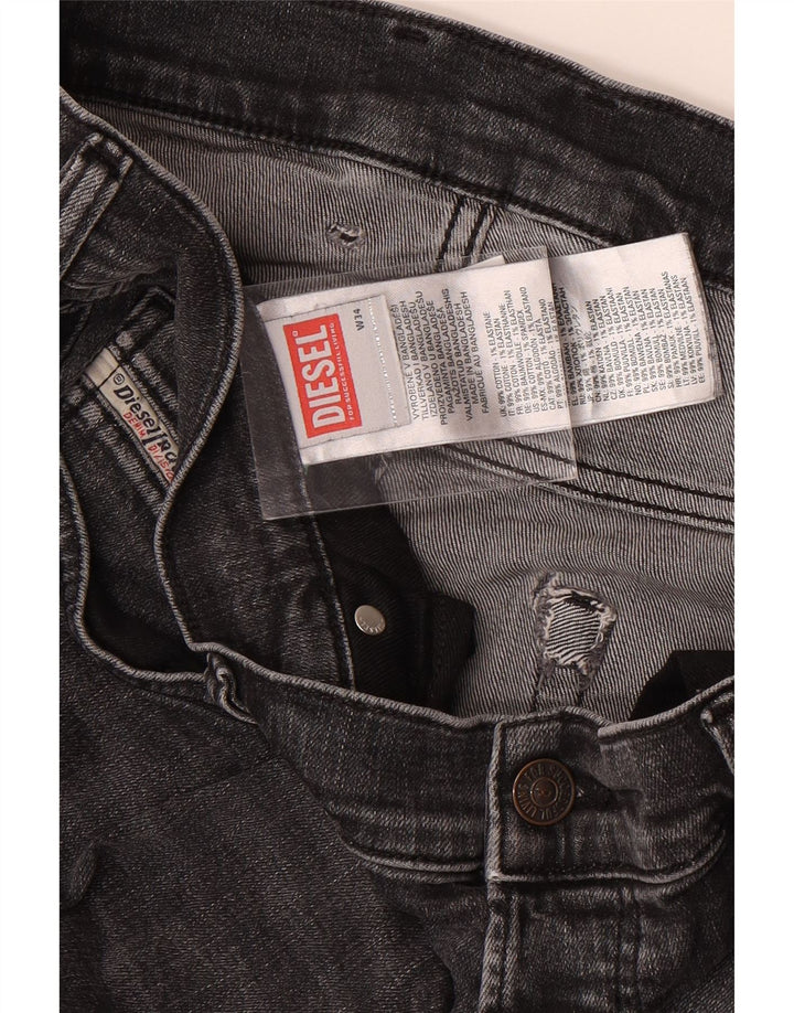 Diesel Vaqueros ajustados para hombre W34 L33 Algodón gris