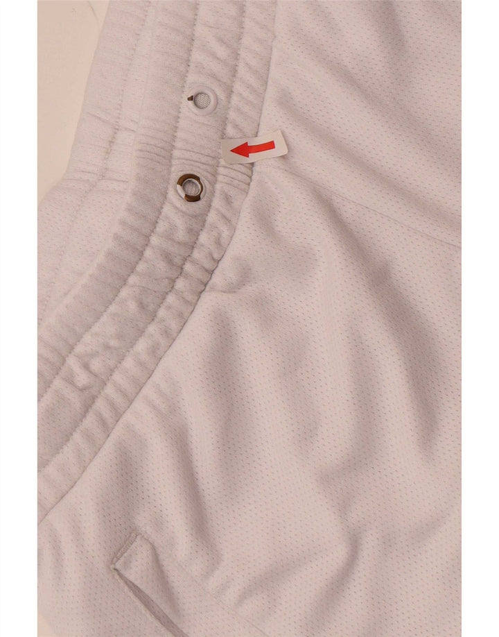 Kappa Hombre Shorts Deportivos Small Blanco Colorblock