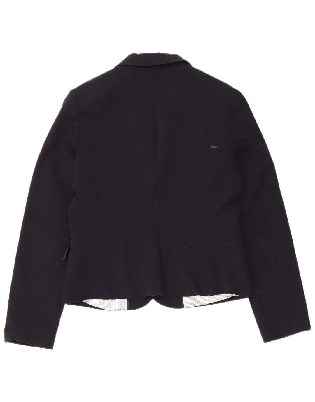 CALVIN KLEIN Chaqueta tipo blazer de 2 botones para mujer UK 44 Azul marino mediano