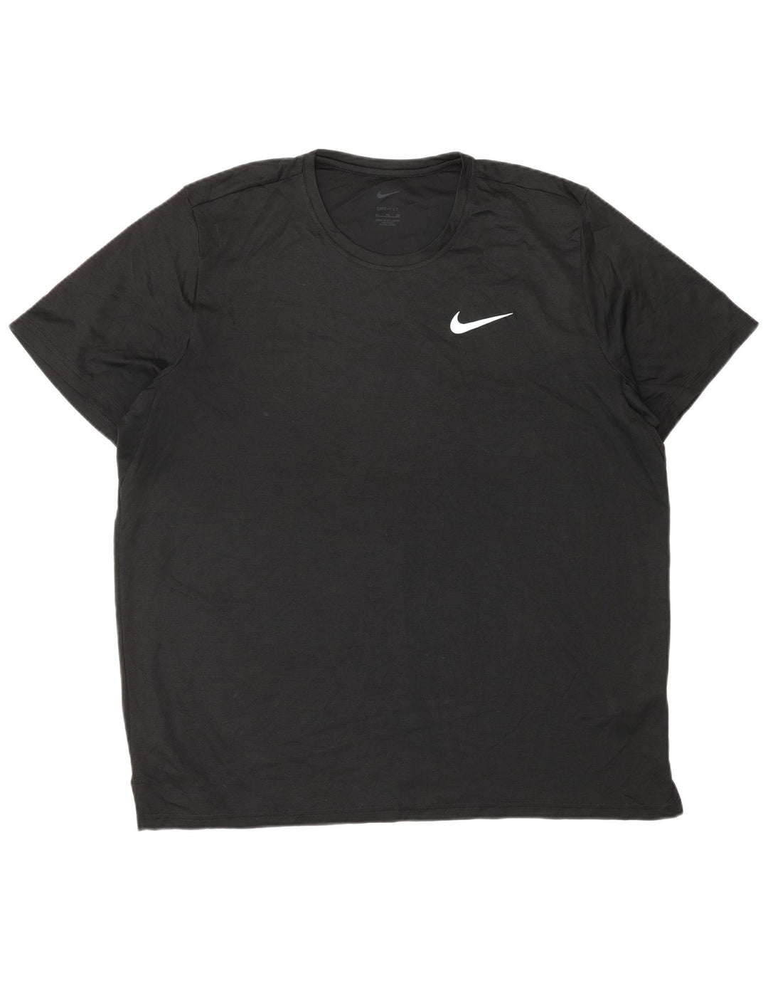 NIKE Camiseta Dri Fit para Hombre Top XL Poliéster Negro