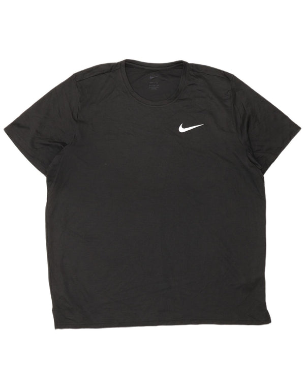 NIKE Camiseta Dri Fit para Hombre Top XL Poliéster Negro