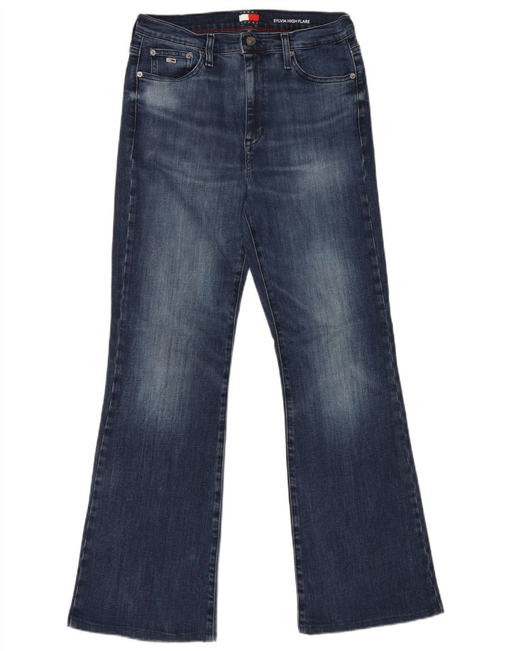 Tommy Hilfiger Vaqueros acampanados Sylvia para mujer W30 L32 Algodón azul marino