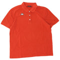 KAPPA Polo para hombre grande rojo