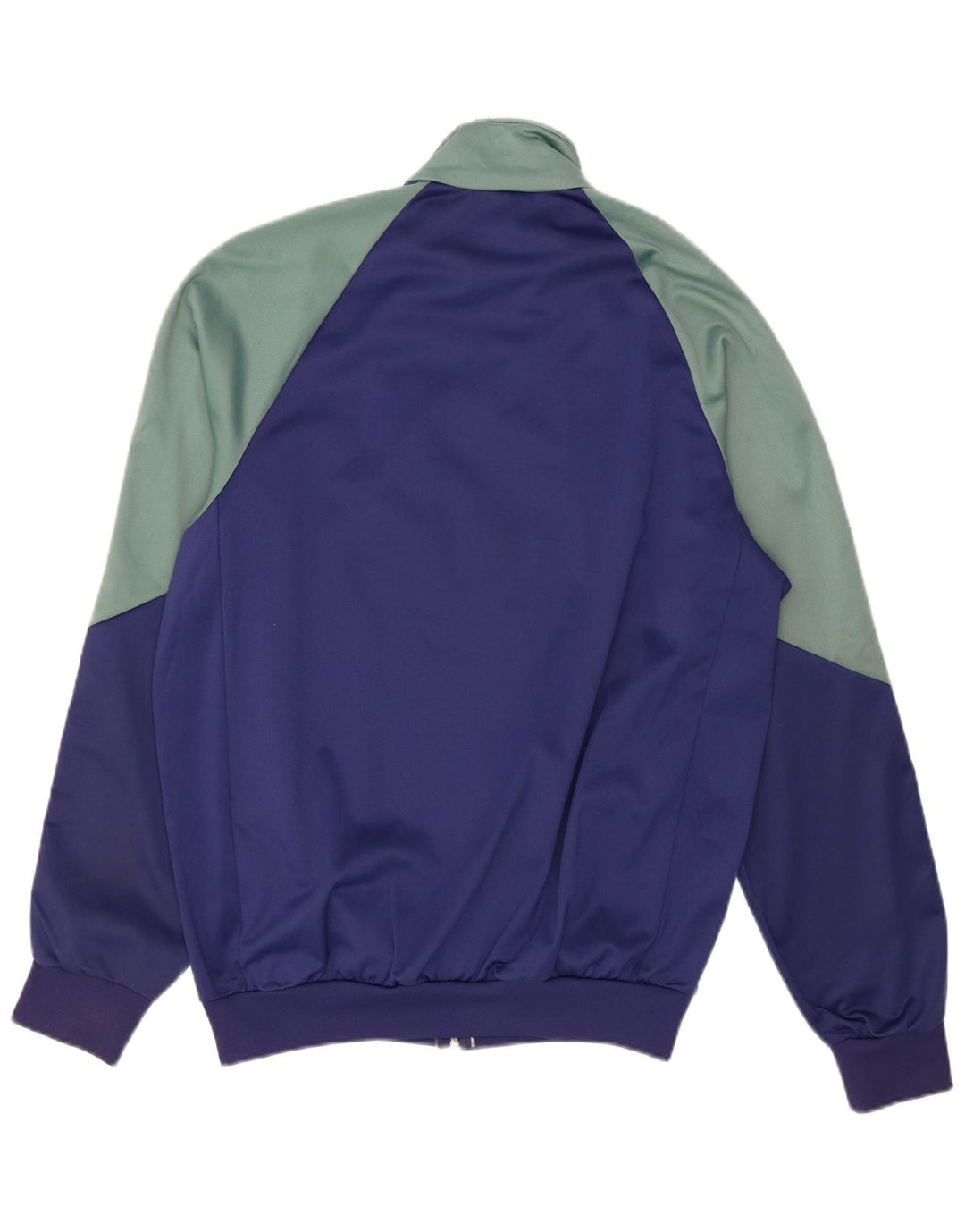 Chaqueta superior de chándal con gráfico Arena para hombre, poliéster con bloques de color azul grande