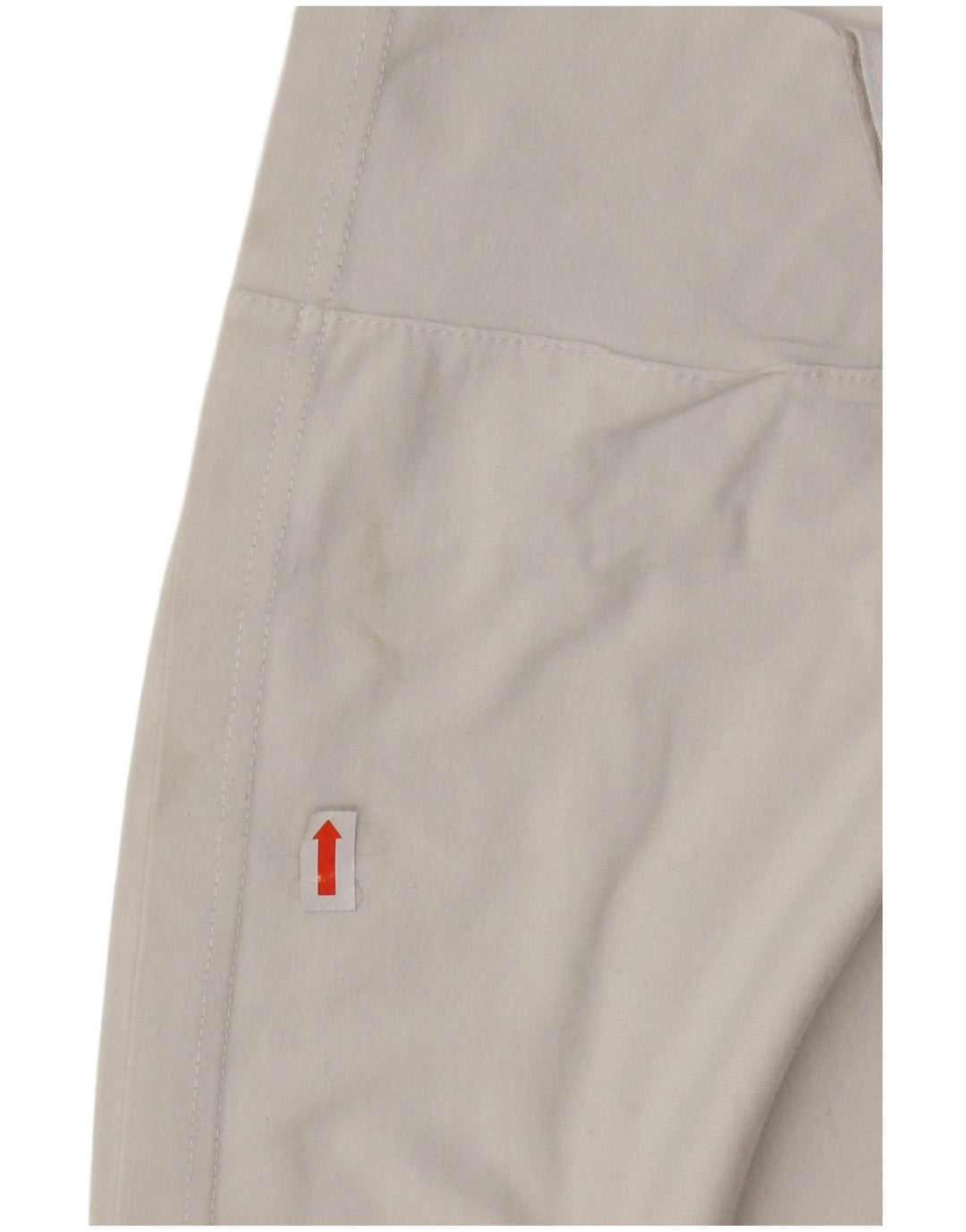 ADIDAS Camiseta para mujer Top UK 40 Grande Algodón blanco roto