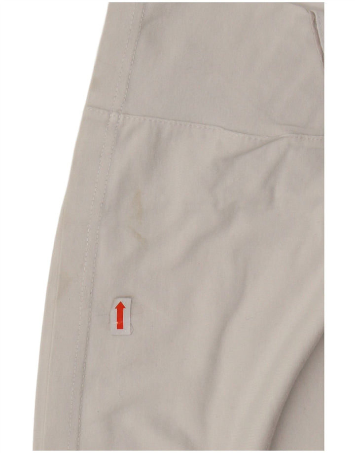 ADIDAS Camiseta para mujer Top UK 40 Grande Algodón blanco roto