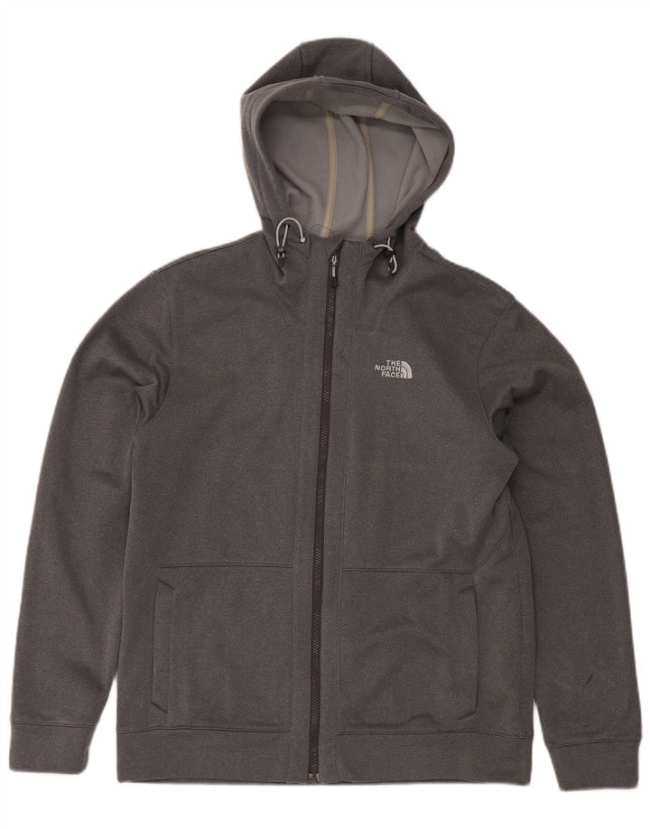 The North Face Sudadera con capucha y cremallera para hombre Poliéster gris medio