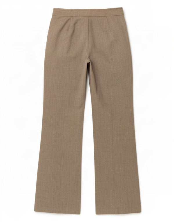 Marks & Spencer Pantalones casuales de pierna ancha para mujer UK 10 Small W28 L30 Gris