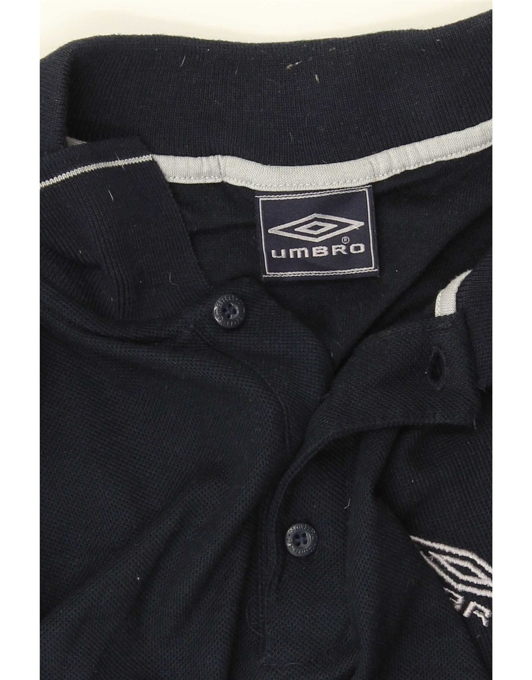 Polo Umbro Hombre Grande Poliéster Azul Marino