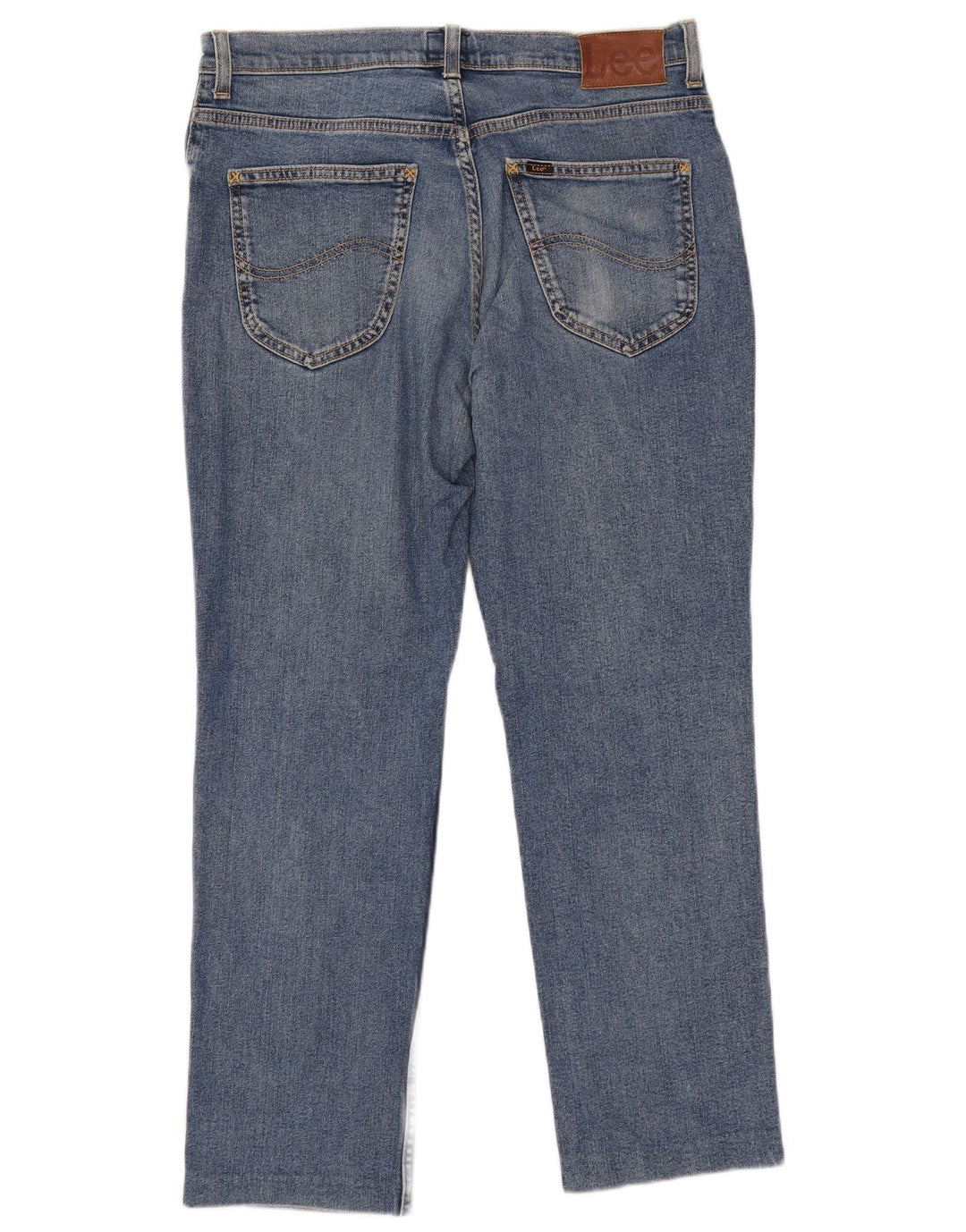 LEE Vaqueros ajustados para hombre W32 L27 Azul