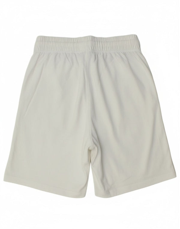 Converse Mens Graphic Sport Shorts Pequeño Algodón Blanco
