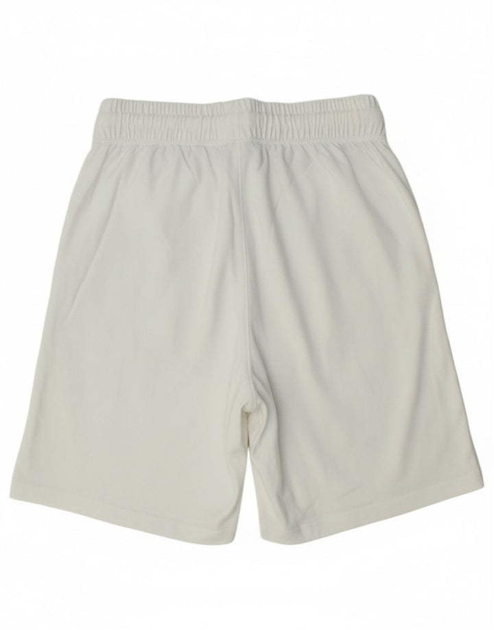 Converse Mens Graphic Sport Shorts Pequeño Algodón Blanco
