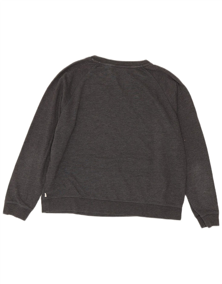 Levi's Sudadera gráfica para mujer Jumper UK 18 XL Algodón gris