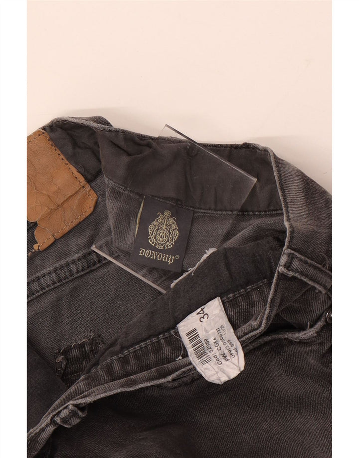 Dondup Vaqueros Rectos Hombre W34 L31 Gris