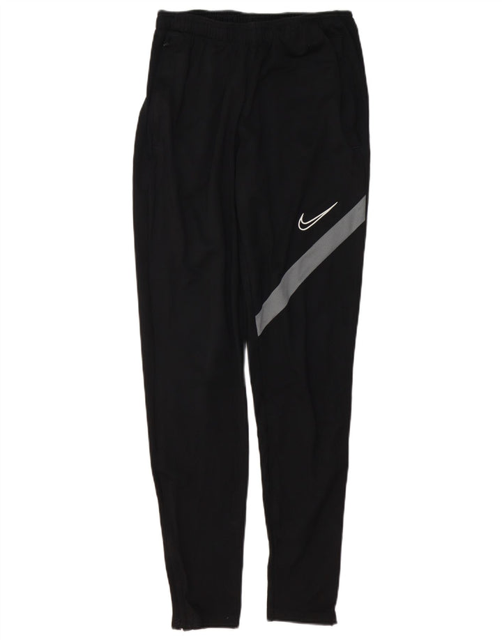 Nike - Pantalones de chándal para hombre (talla pequeña), color negro y poliéster
