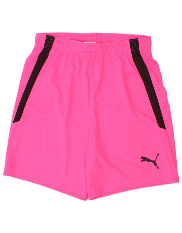Puma Pantalón corto deportivo para niña 15-16 años Color block rosa